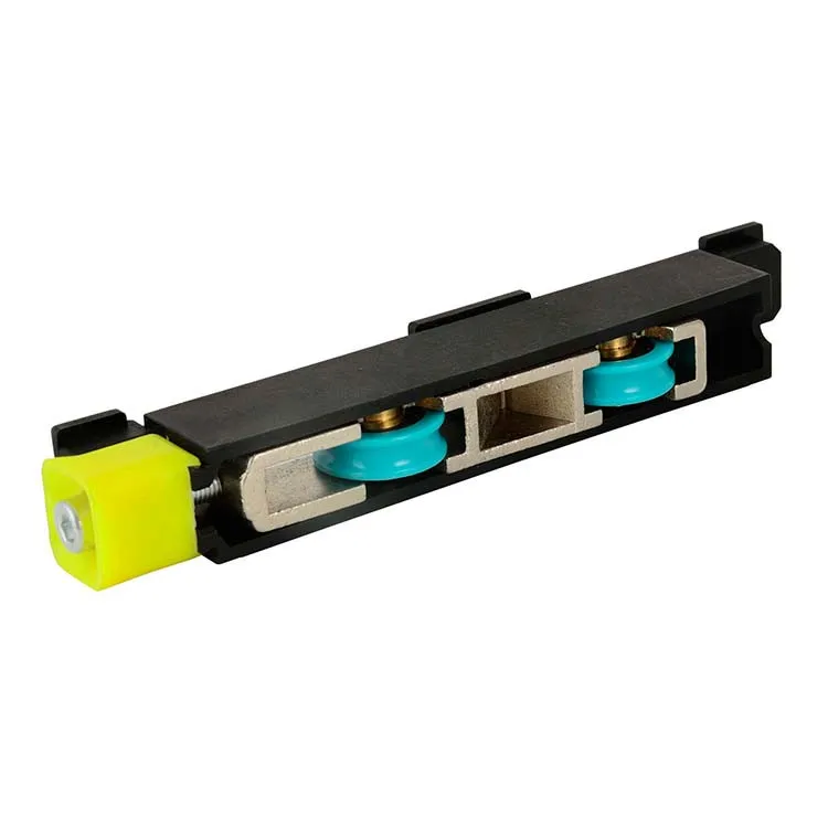 Alloy Nylon Wheel Roller Double U Groove Window Roller Sliding Plastic Door Wheel
