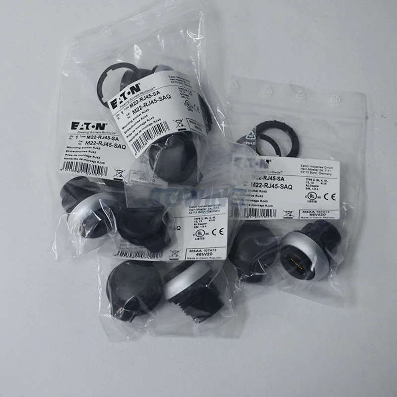 Hot selling and 100% new original TAIWAN EATON M22-RJ45-SA button switch