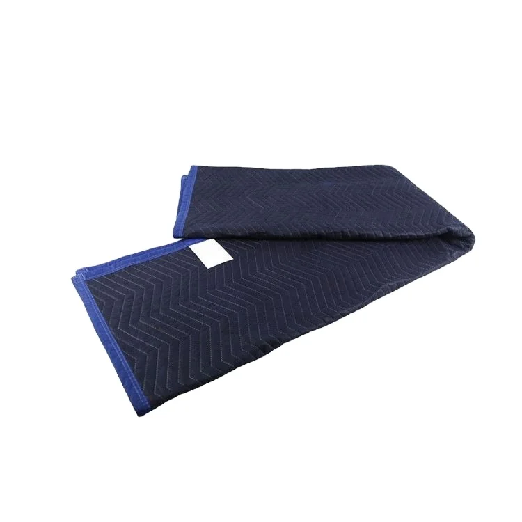 China Furniture Use Furniture Protect Moving Blanket Accept Customized Logo moving blankets