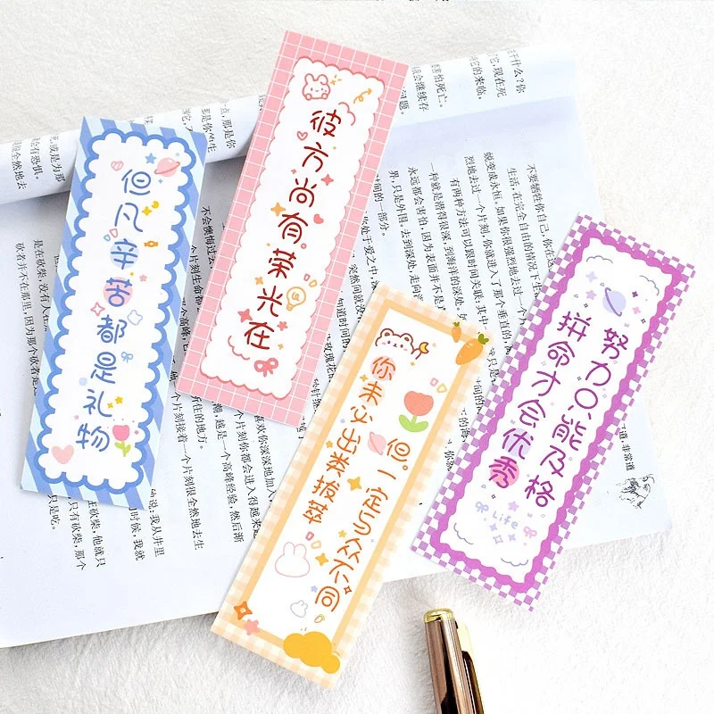 Custom wholesale Matte Glossy with Logo Acrylic Bookmarks