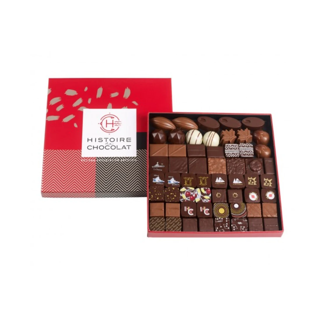 Good Price Good Wholesale Custom Quality Black Truffle Packaging Gift Big Chocolate Box