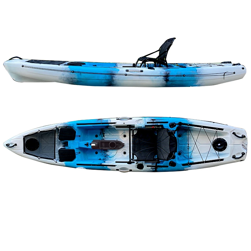 Pedal kayak fishing kayak for adults single sit on top kayak with pedal system