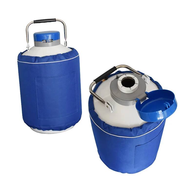 cncd company provide 35l Portable Sheep Semen Container Yds-35 Cryogenic Canister 35 Liter Liquid Nitrogen Tank