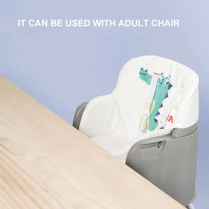 Adjustable Baby Feeding Chair Eat Booster Seat Chair Set Convertible Feeding Dining 6 In 1 Baby High Chair With Table