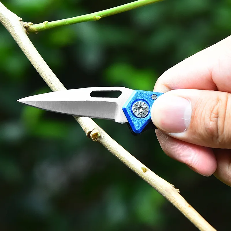 Tactical survival knife for hunting camping fishing, portable paring folding knives