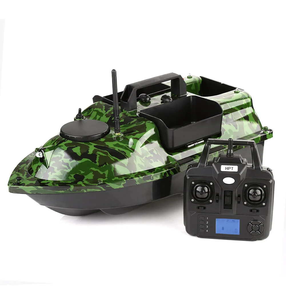 Новое обновление V010 3 Hoppers 500M GPS Remote Control Wireless Fishing Bait Boat LCD GPS рыболокатор корабль
