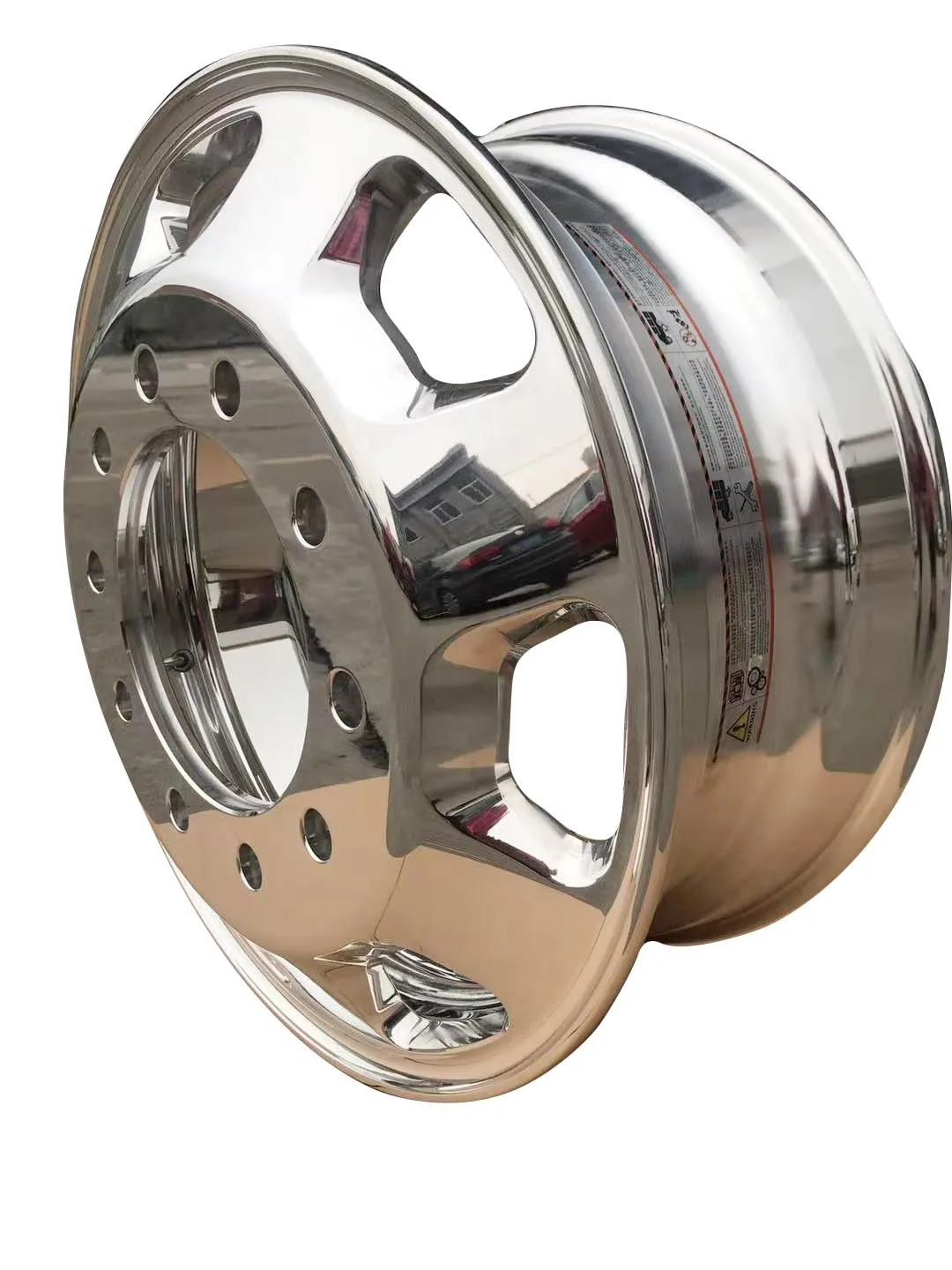 Стандартный обод колеса для грузовика из алюминиевого сплава 22 5x8 25 зеркальный полированный Материал Howo