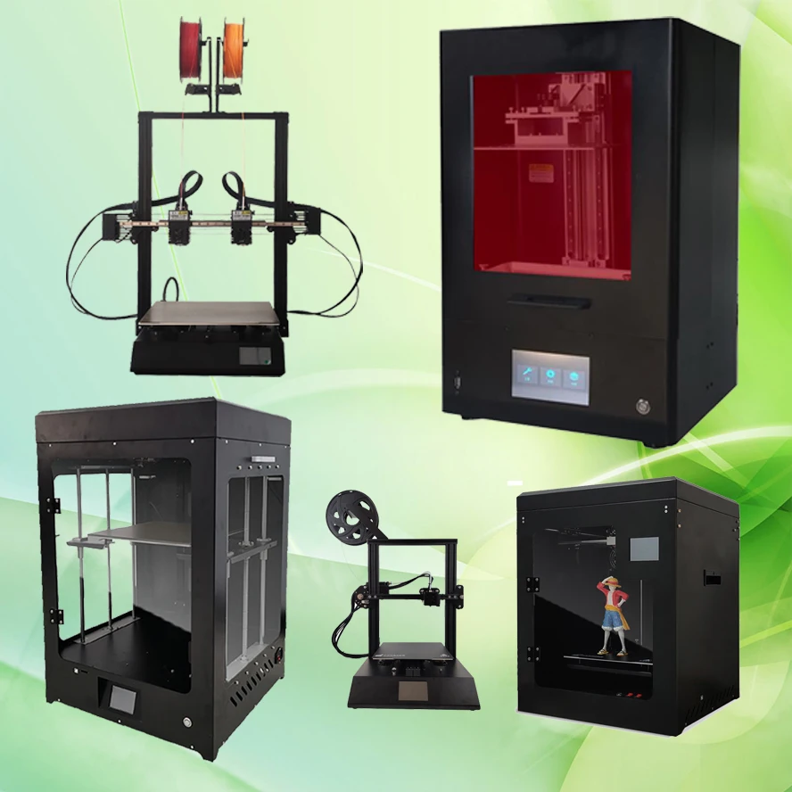 digital Carbon Fiber Imprimante Impressora 3D Grande Ender Multicolor Print 3D Printing Machine Plastic