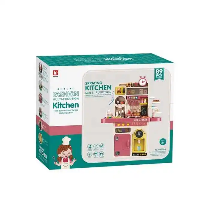 2024 Most Popular Pretend Play Kitchen Toys For Boys Girls Kids Kitchen Set Toy