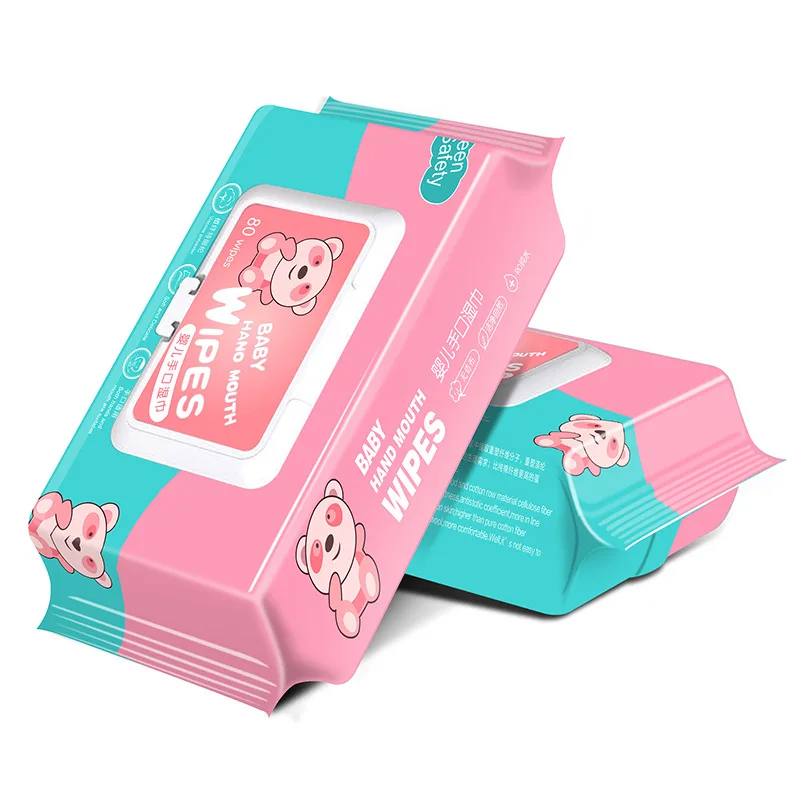 OEM China Manufacturer Baby Wipe Cotton Wet Wipes New Water Dispenser Biodegradable Baby Pamper Wipes