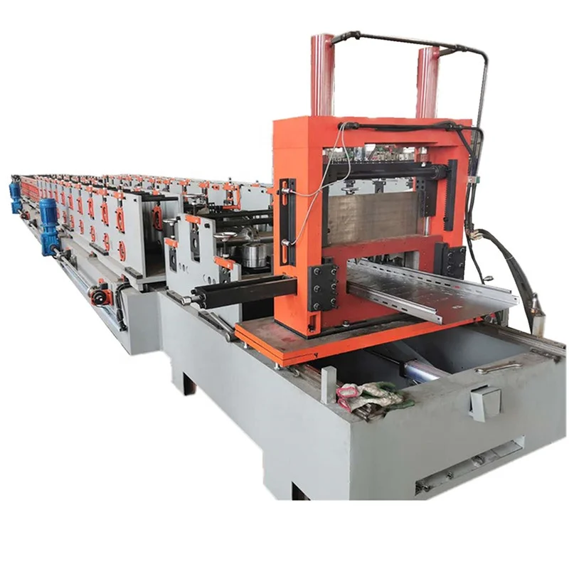 Sheet metal automatic change size type cable tray roller roll forming machine