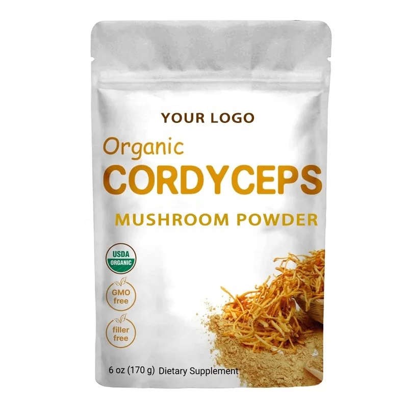 HSB Supply Factory Price Cordyceps Mushroom Extract Powder