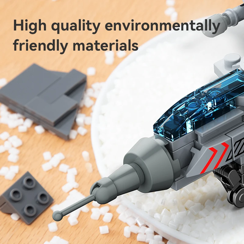 CAYI New Arrivals Military Series J-15 Fighter Jet Building Blocks Toys Set