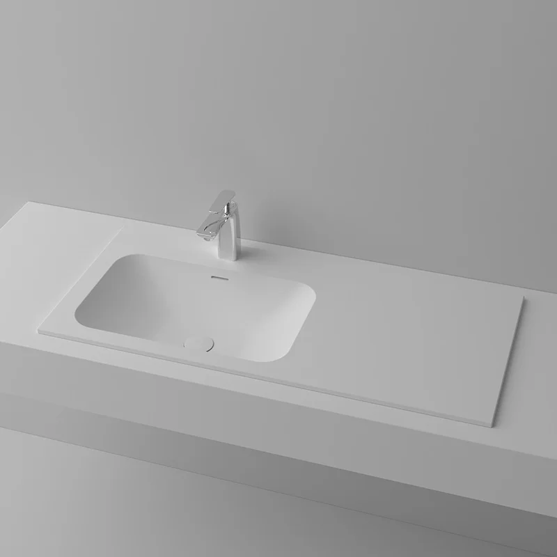 China Manufacturers Italian Washbasin Oval Top Counter Artificial Stone Basin Hotel Bathroom Sink