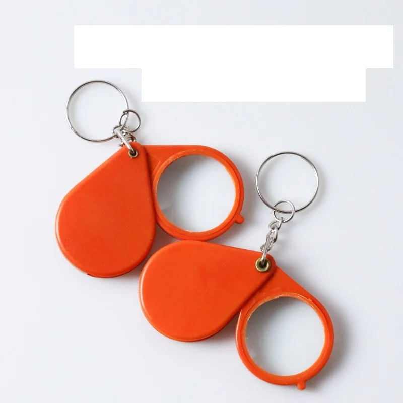 Portable Magnifying Glass Reading Amplifier For The Elderly Reading Hd Reading Mirror Keychain Magnifying Glass