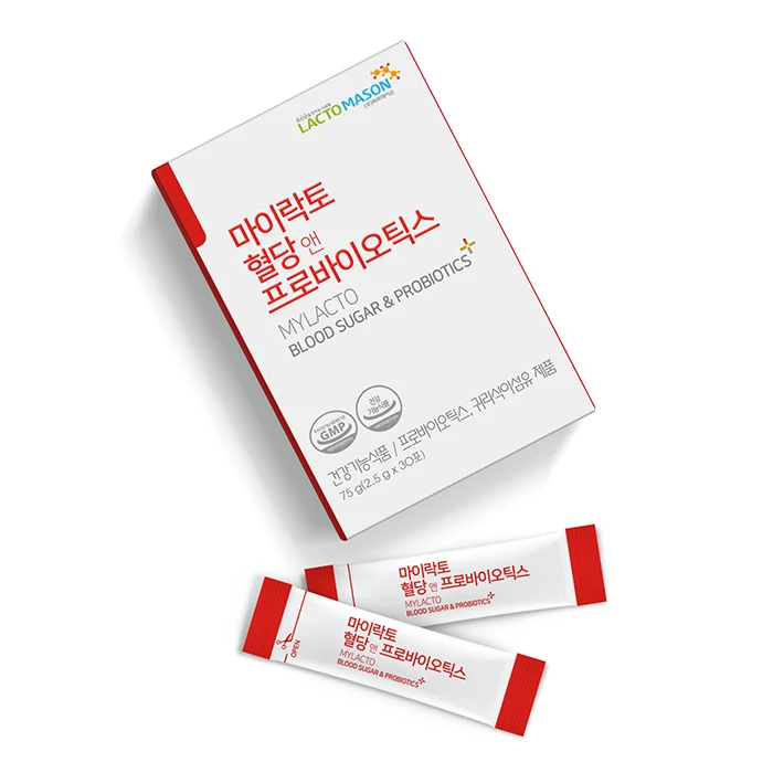 Blood sugar control sachet probiotic powder korean supplement