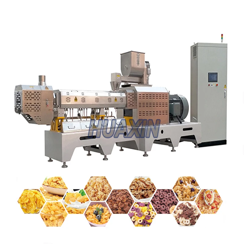 Hot sale Sweet Corn Breakfast Cereal Flakes Processing Machine
