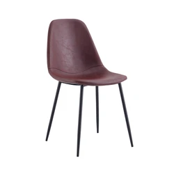 Tianjin factory cheap modern new design restaurant cafe furniture dining leather table and chair for sales