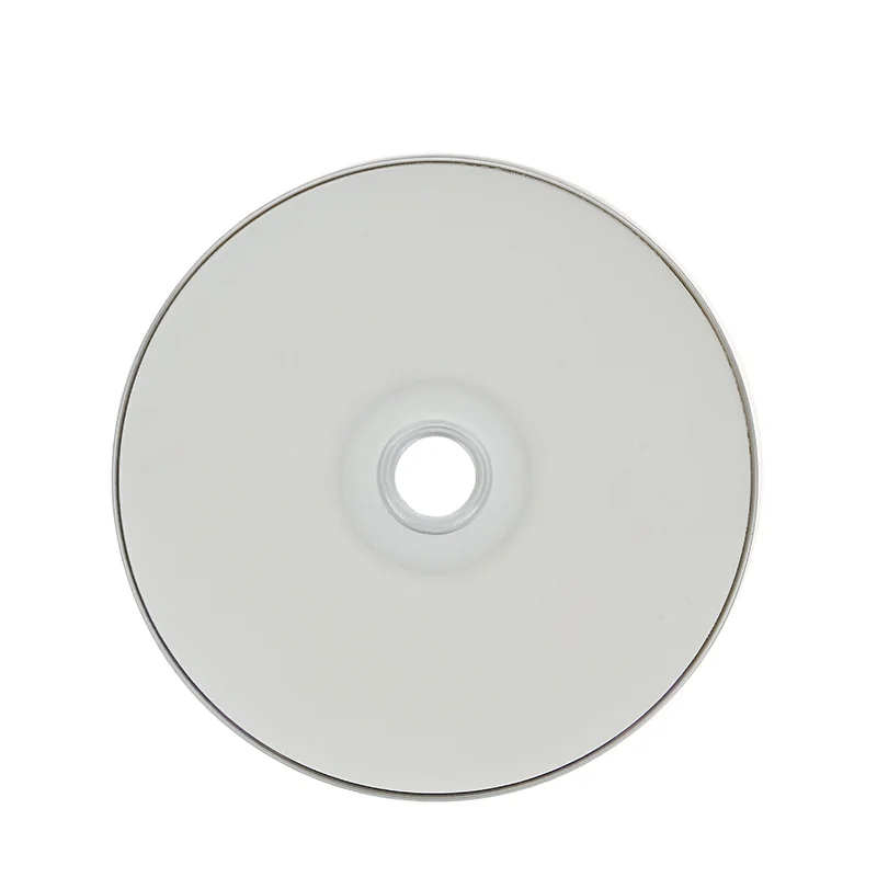 Full face white inkjet printable blank cd-r  in bulk