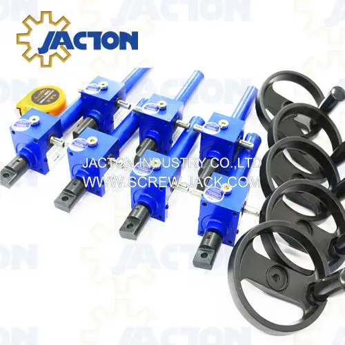 Top quality micro lead screw jack and small screw drive actuator with the same precision worm gear set and lead screw