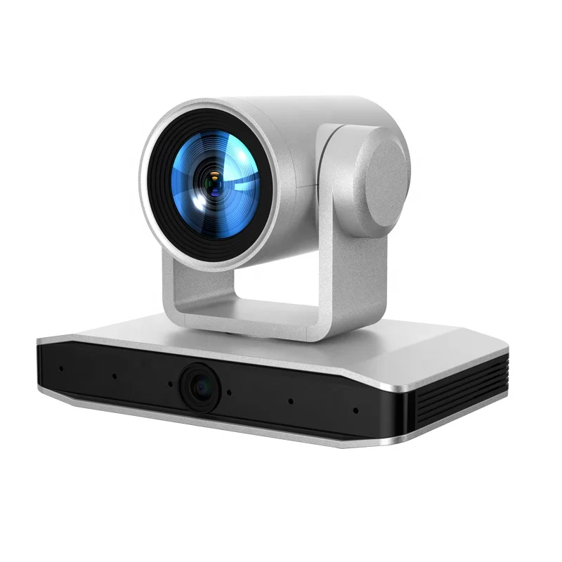 4K Auto Tracking PTZ USB3.0 Conference Room Camera Dual Lens auto voice tracking auto zoom in & out in pan & tilt direction PoE