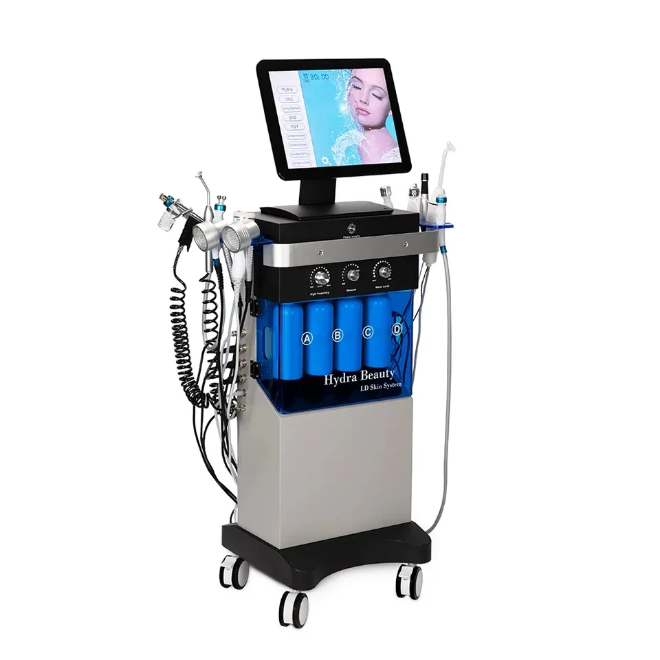 14in1 Multifunctional hydration dermabrasion rejuvenates and anti-ages the skin care  beauty machine