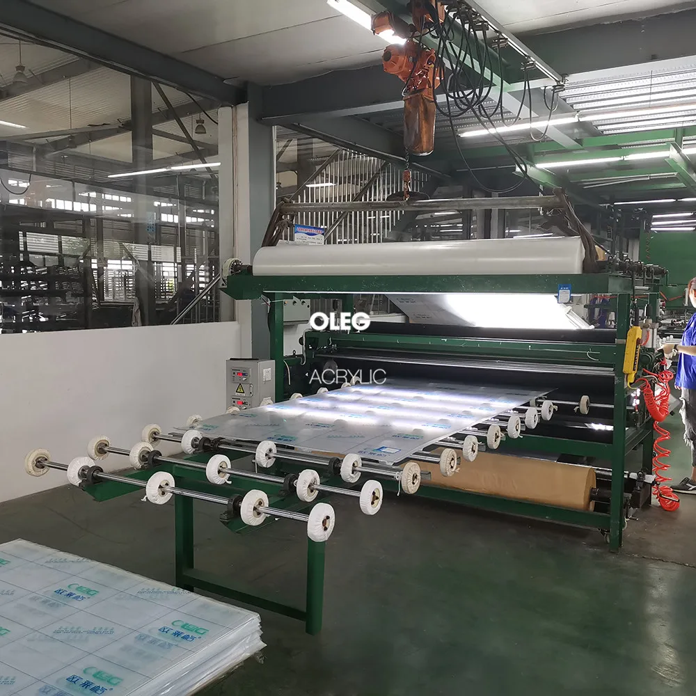 
OLEG Factory Price Sale PMMA 4ft x 8ft Laser Cutting 3mm Colored 5mm Clear Cast Acrylic Plastic Sheet 