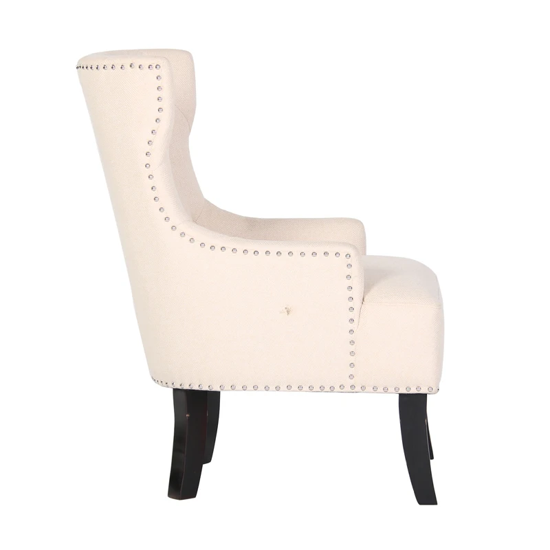 
Fabric Home modern Design Living Room leisure Chair with Armrest 