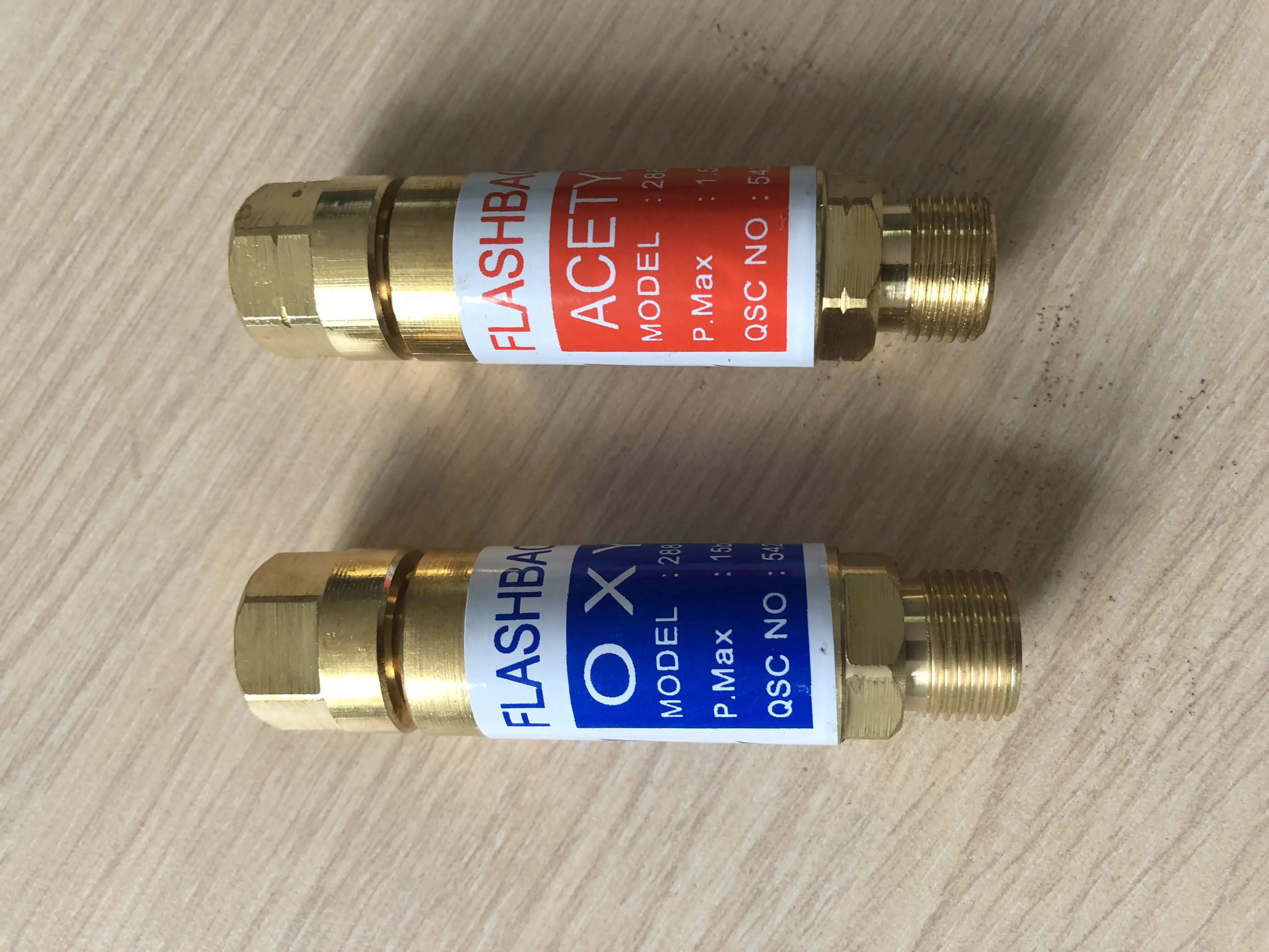 Gas Flame Flashback Arrestor Flashback Arrestors Set