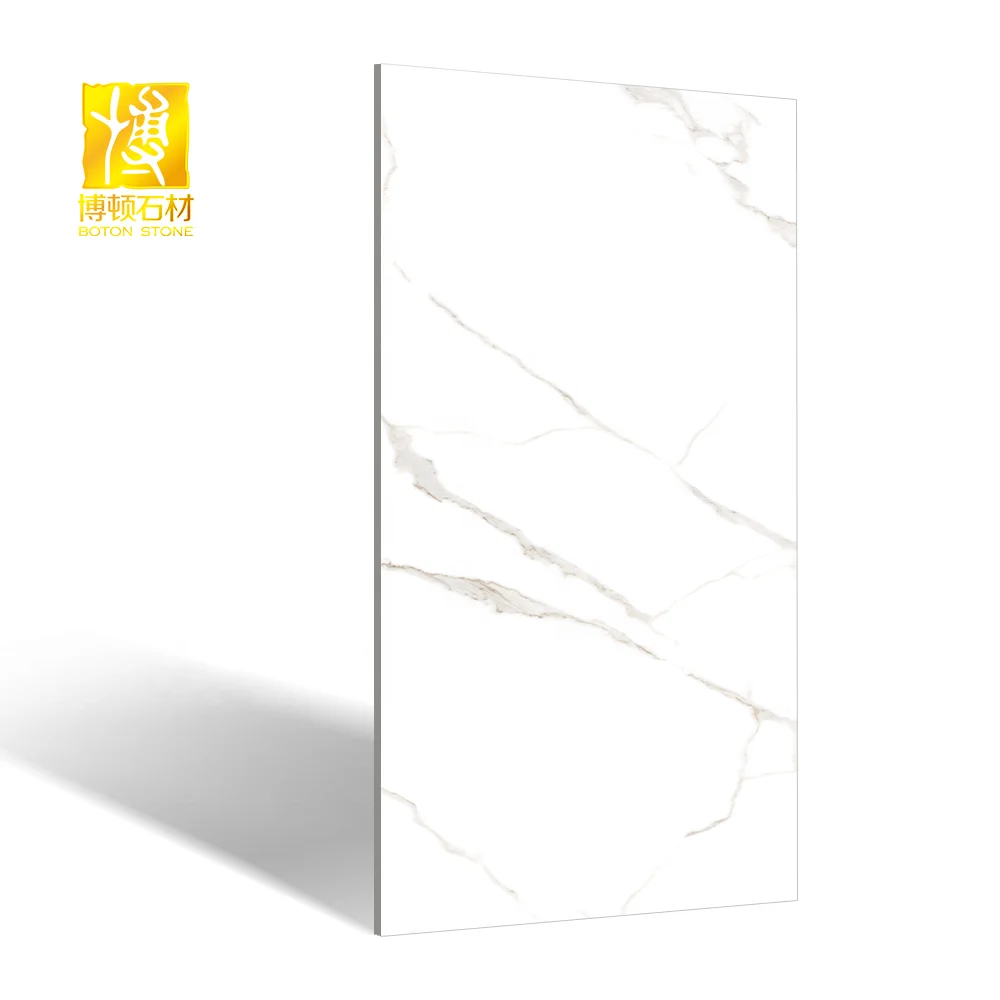 Sintered Stone Marble Ceramic Porcelain Floor Good Price Border White Wall Polished Tiles