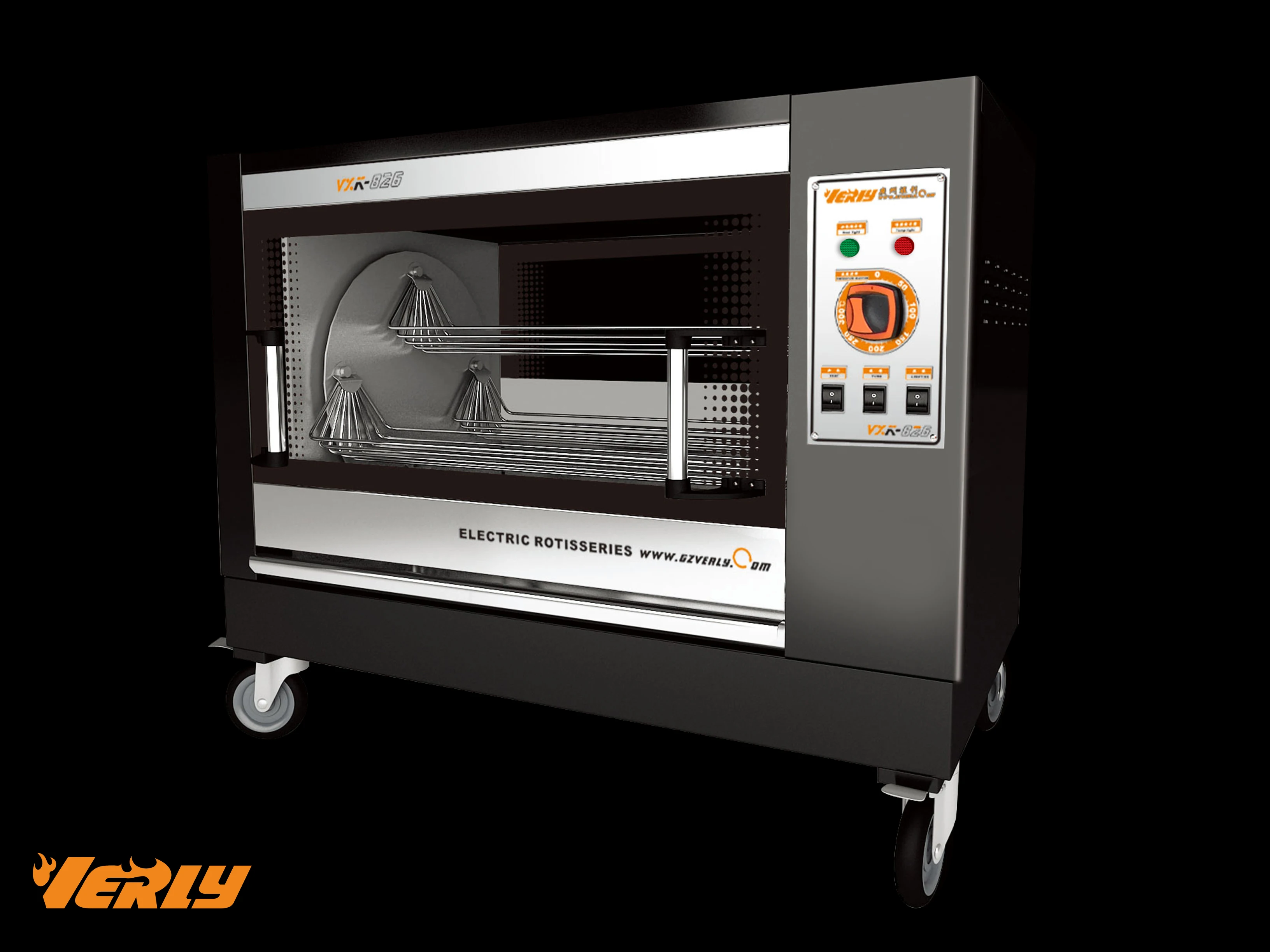 Electric Chicken Rotisserie Horizontal Type VXK-826