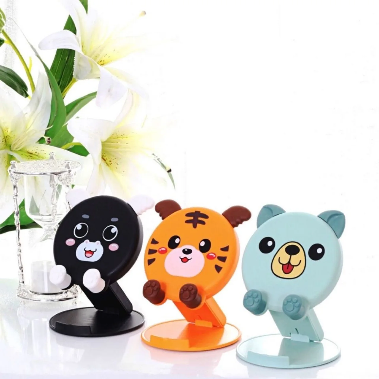 Universal Cartoon Cute Mobile Phone Accessories Universal Desk Table Phone Stand Mobile Phone Holders