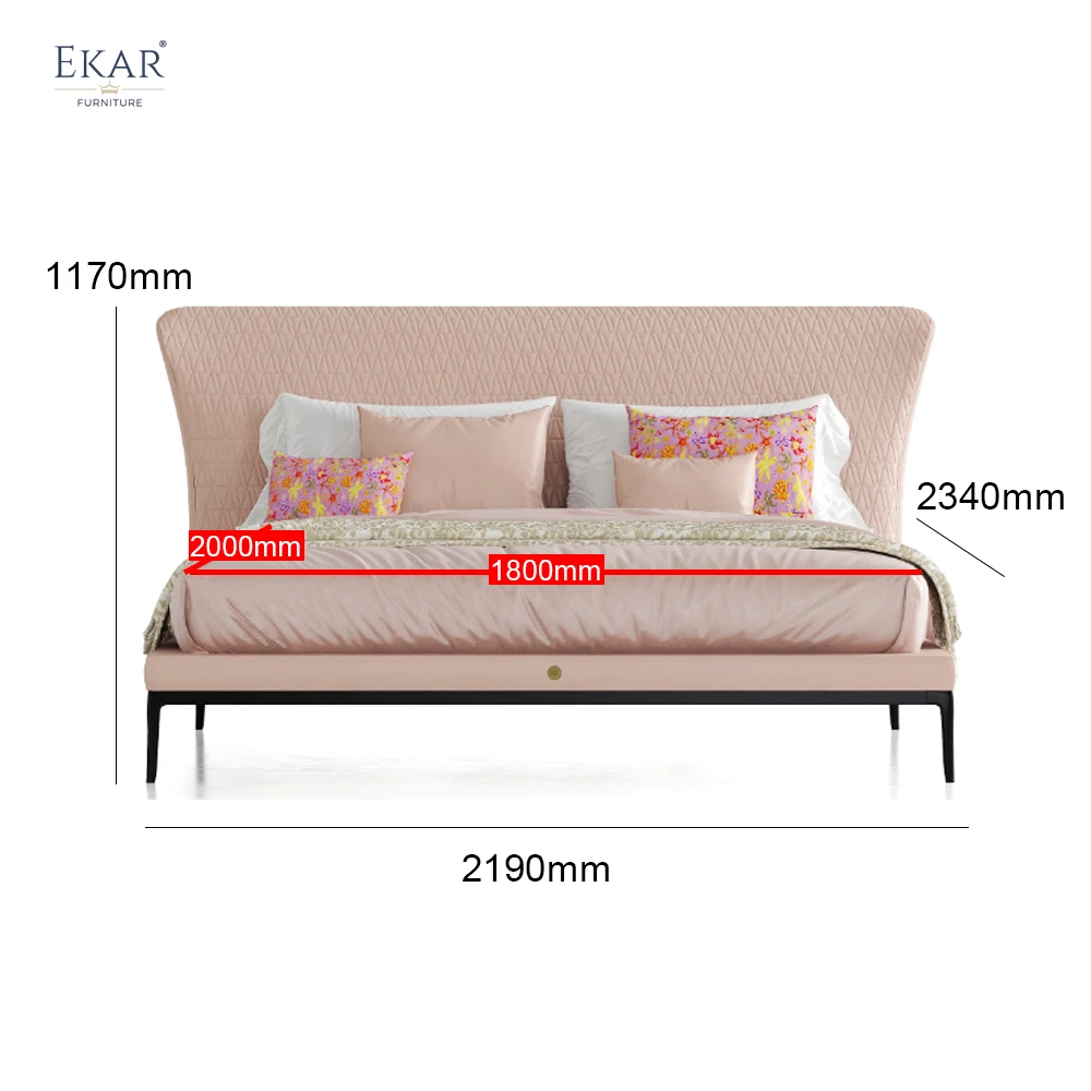 Timeless Luxury Solid Bronze Metal Bed with Midnight Black Base