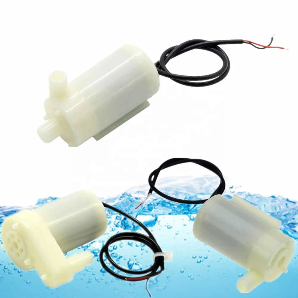 DC 2.5-6V Low Noise Brushless Motor Pump120L/H Mini Micro Submersible Water Pump for Diy Kit