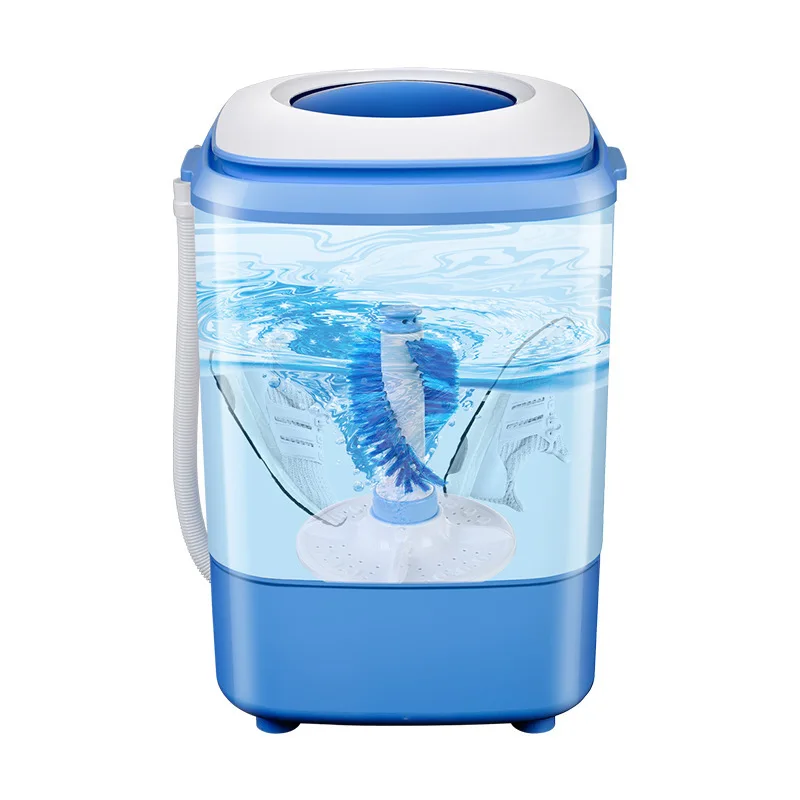 Portable Washing Machine with Dryer Bucket Small Washing Machines Mini Automatic Sock Underwear Washer for Clothes Shoe