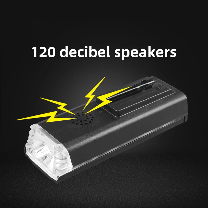 Bicycle Aluminum Alloy Headlight USB Rechargeable Warning Road MTB Bike Front Waterproof Bicycle Light