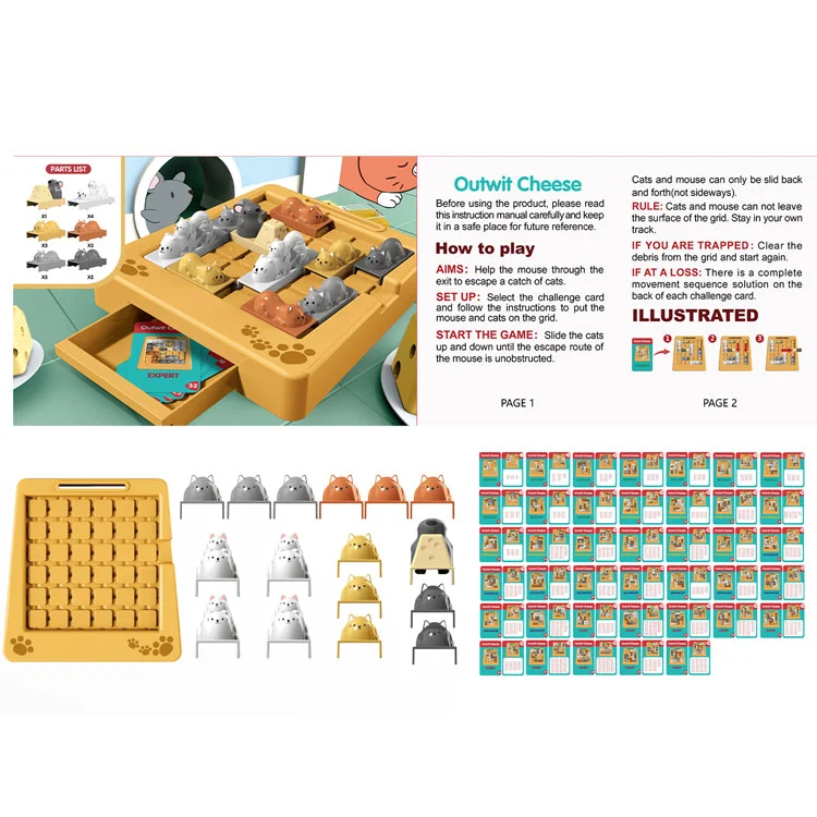 Children Intellectual Development Maze Puzzle Game Toys Educational Games