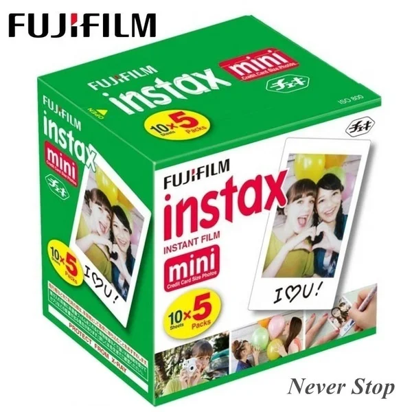  Белая пленка для Fuji Instax Mini 8 i мини фотоаппаратов моментальной печати 7s 9 70 25 50s 90 мгновенной фото камеры Share SP-1 SP-2