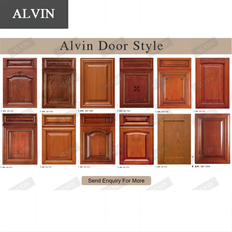 Alvin Custom Free Design Modern Solid Wood Modular Cabinet Design