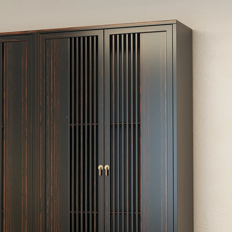 I439 China manufacturer directly sell classical style four doors wardrobe bedroom furniture solid wood wardrobe