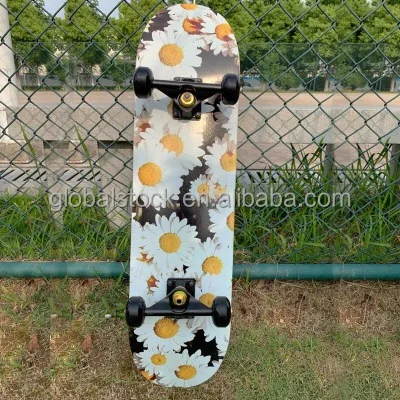 
High Speed Drift Skateboard Cool Double Rocker Skateboard 79cm/31