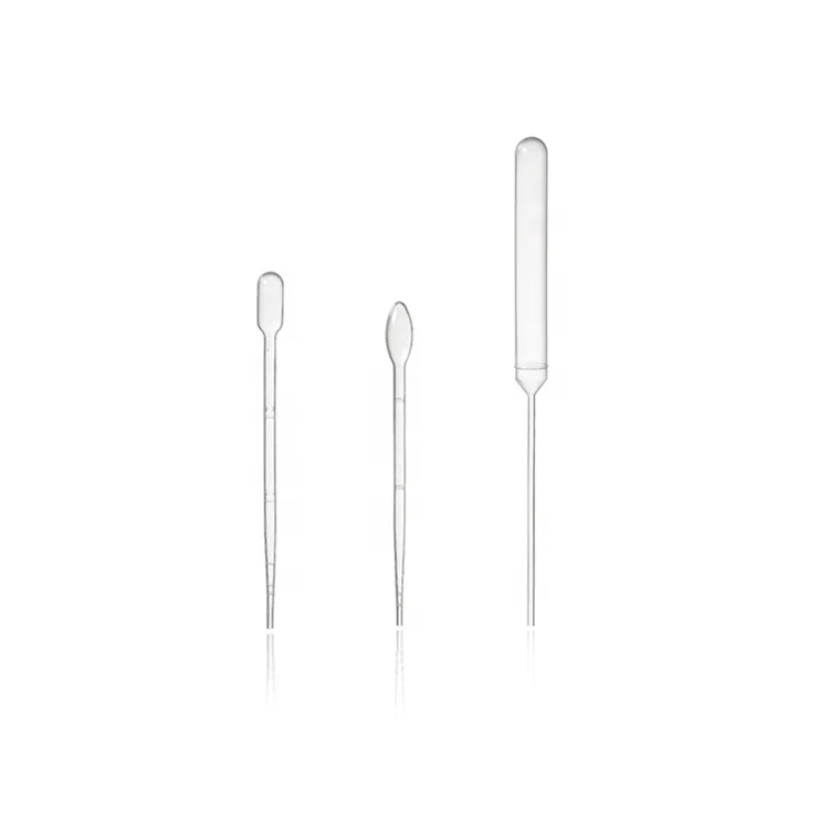 High transparency medical plastic disposable transfer pipettes