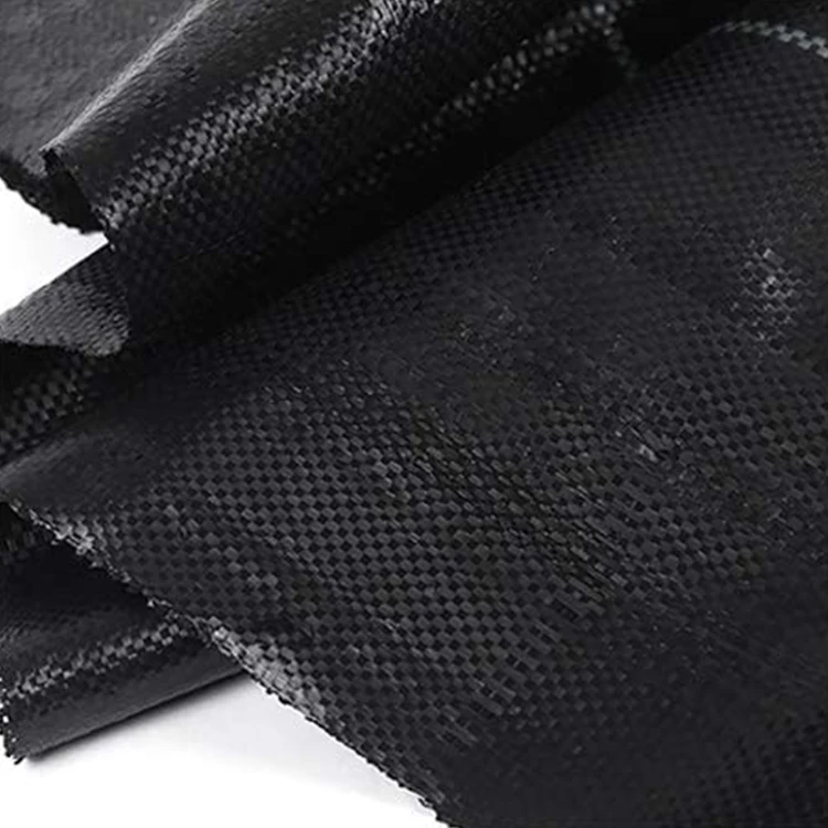 Sulzer looms Flat weaved Landscape Fabric Staple PP Weed Control Fabric Weed Control Mat