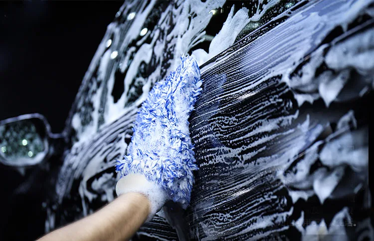 Wholesale Waterproof Car Wash Microfiber Window Cleaning Car Towel Mitt