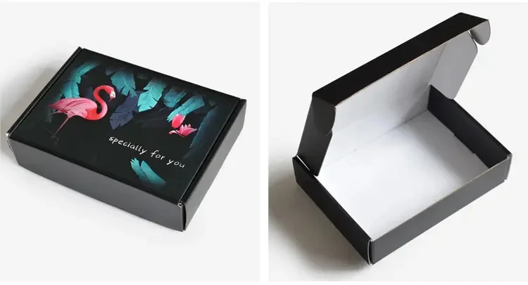 Пользовательские высокое качество доставки картонная коробка упаковка подарочная бумага упаковочные коробки с пользовательским размером и логотипом