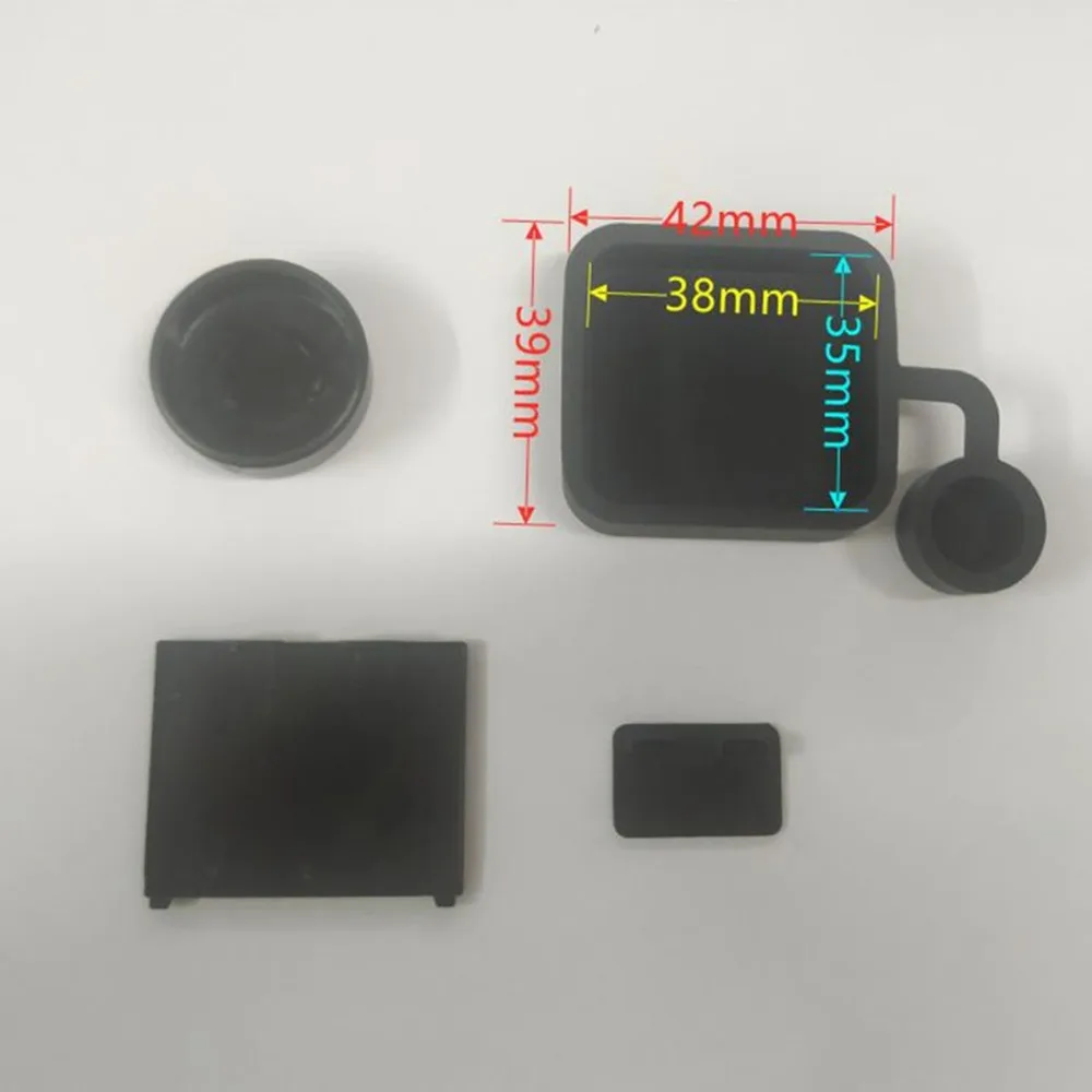 4 In 1 Housing Lens Cover+Lens Cap +Replacement Battery Door+Side Door Cover for GoPro Hero 4/3+ Camera accessories