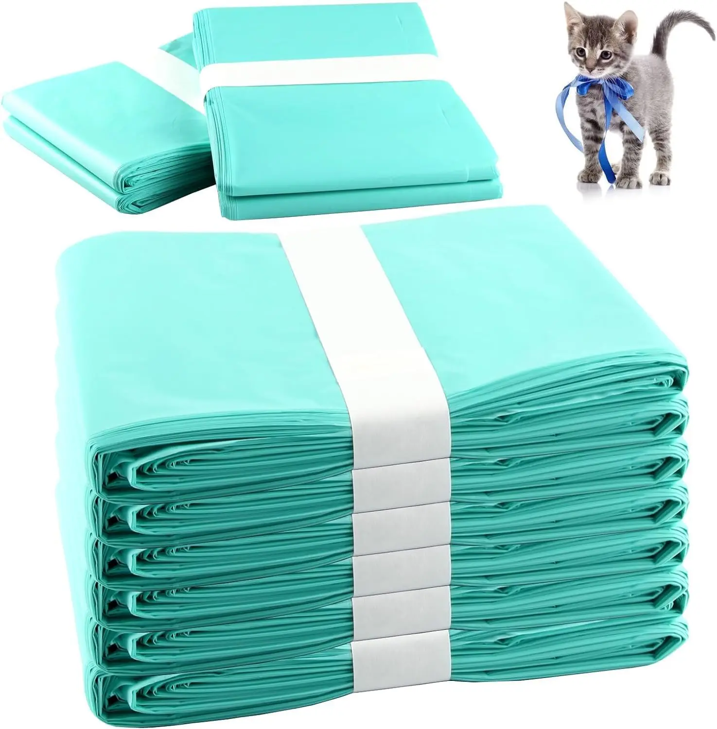 Cat Litter Pail Liner Refills Bags Compatible with Litter Champ Litter Pail