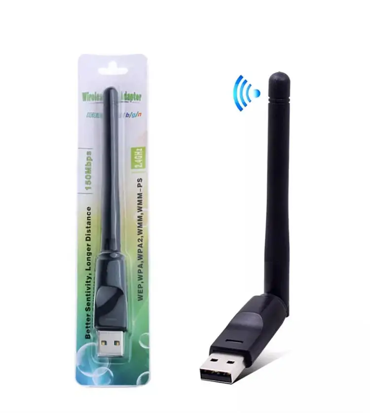 Спутниковый приемник wifi usb адаптер 150 Мбит/с mt7601 чипсет 2 0 Беспроводной 802.11n ключ