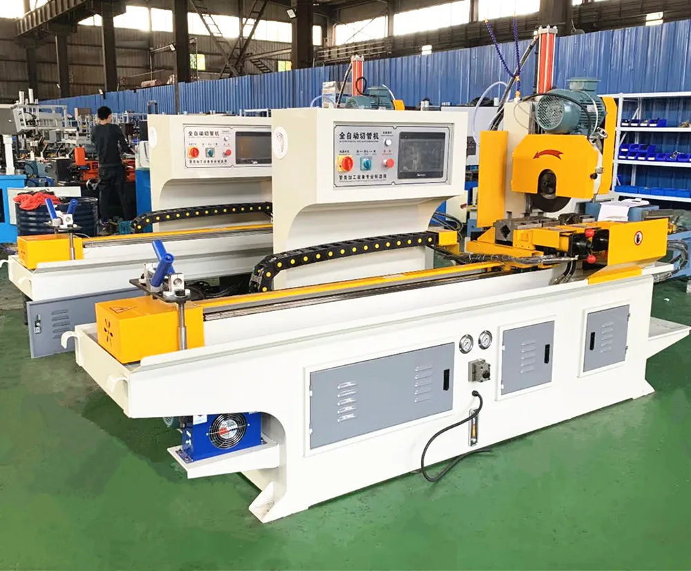 Полностью автоматическая циркулярная пила CNC для резки металлических