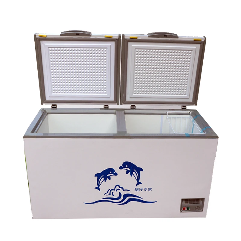 Household Single Door Refrigerator Ice Cream Cabinet Side By Side Refrigerator-Freezer 1130*700*880 With Single Temperature